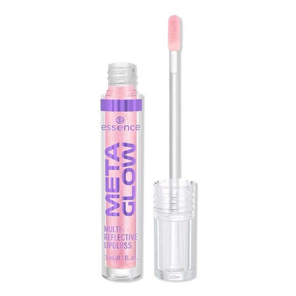 NEW! Essence Meta Glow Multi Reflective Lipgloss 02 Digital Pink - Picture 1 of 6